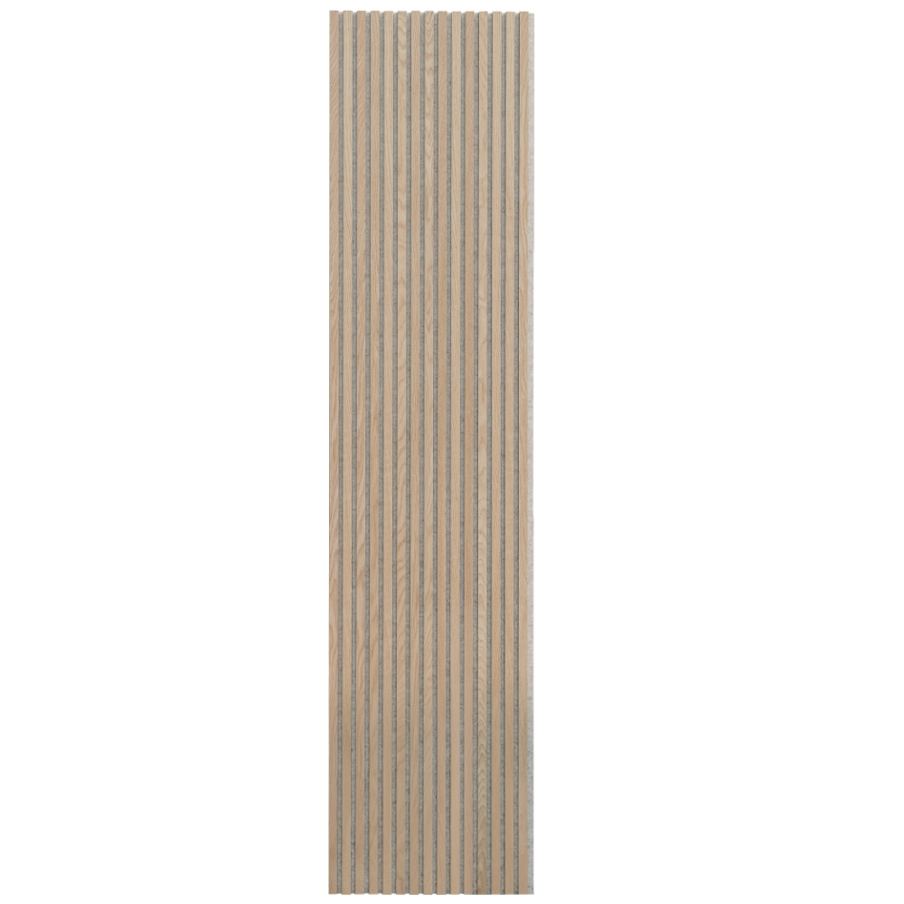 Acoustic panel - Classic oak (grey felt/brown mdf) - 260 x 60cm - Image 3
