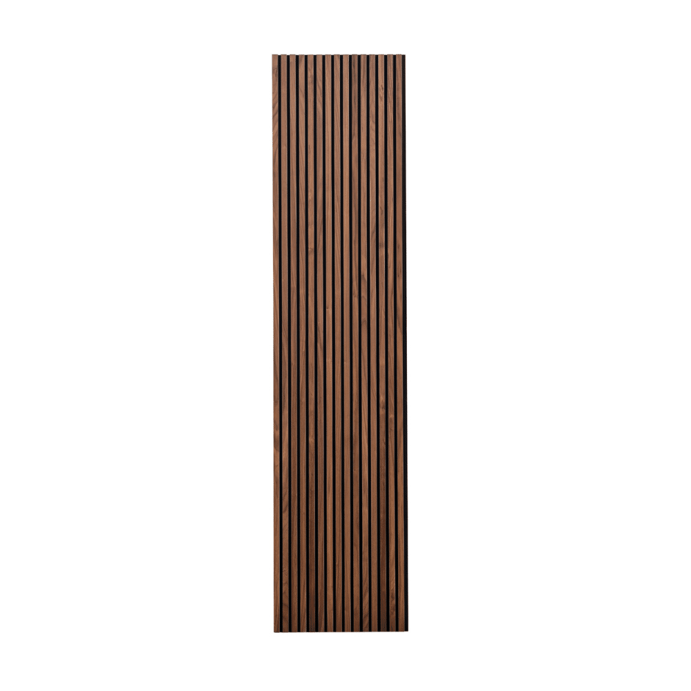 Acoustic panel - Walnut (black felt/black mdf) - 260 x 60cm - Image 3