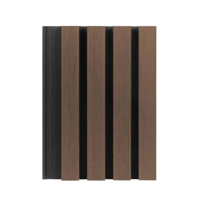 Walnut + black | Exterior wall cladding