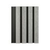 Exterior wall cladding | Grey + black | composite