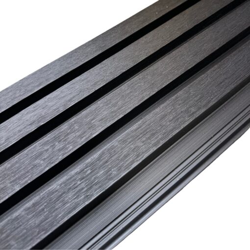 Alternative view of Exterior wall cladding | Black | composite