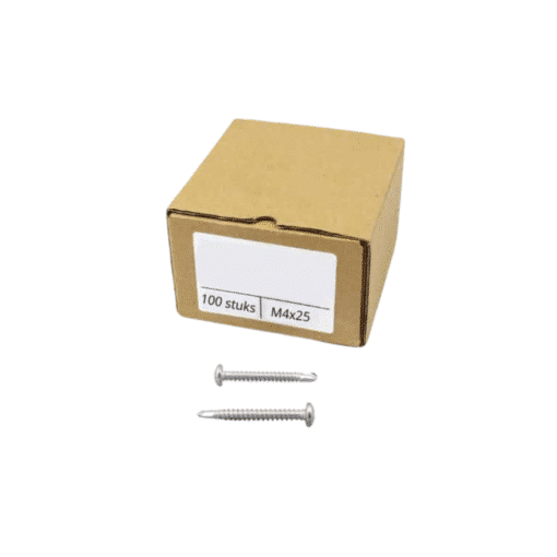 Box of screws for exterior wall cladding – 100 pieces